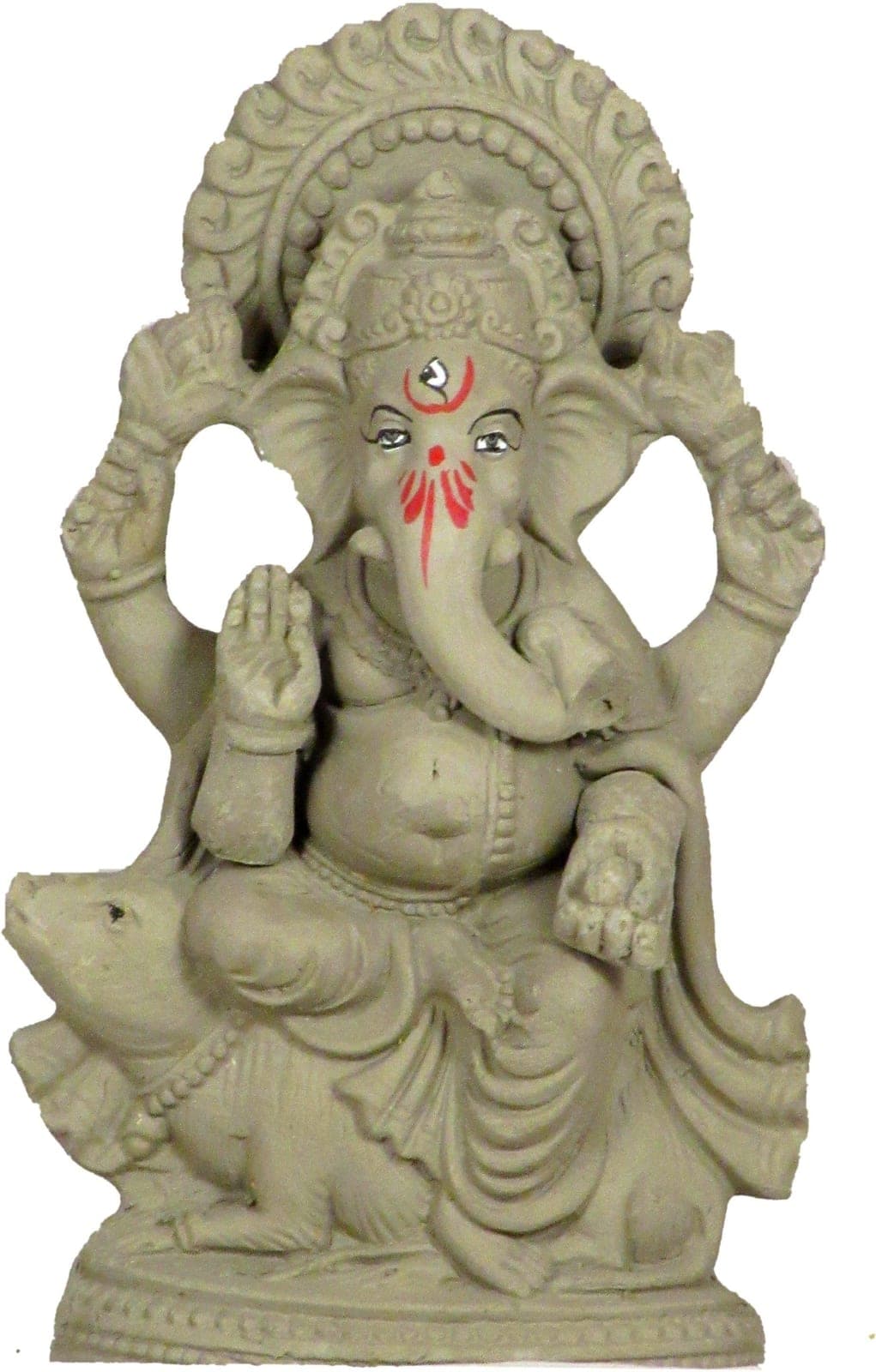 Suninow Eco Friendly Clay Ganesh Idol…